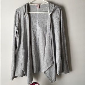 Victoria's Secret Lightweight open front hoodie